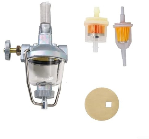 Bol Décanteur Carburant Métal pour Ford 8N 9N Tracteur | Acier pour robuste, compatible pour ford 8N 9N, filtration pour efficace, installation simple, longue durée de vie