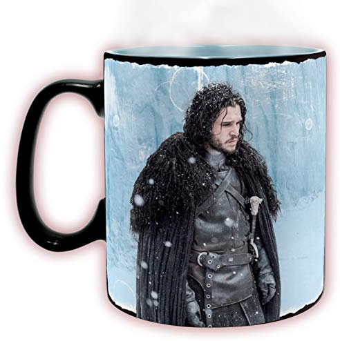 ABYSTYLE - Game of Thrones - Farbwechsel Becher- 460 ml - Der Winter ist da