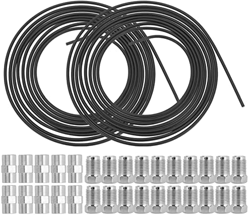 ColdShine Bremsleitung 10M Bremsleitung Mit Schraubanschluss Und Stecker Bremsleitungen Aus Versiegeltem Stahl Wird Verwendet Um Alte Bremsleitungen Zu Ersetzen