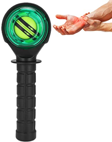 Handgelenk Stärke Ball, Auto-Start Gyroskop Ball Finger Handgelenk Muskeln Training Gerät Unterarm Exerciser mit Griff für die Stärkung der Arme Finger Handgelenk