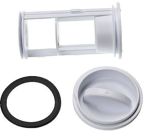 vhbw Flusensieb kompatibel mit AEG/Electrolux Lavamat LV5080 914285209-00 Waschmaschine