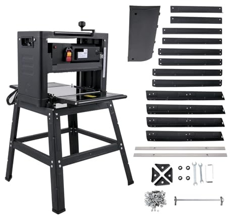 Pialla elettrica, 12/12, 5/13 Pollici di Spessore, con Supporto e Scarico della Polvere, 1800 W, 8000 Giri/min, for Utensili elettrici for la Lavorazione del Legno (Color : 13 inch)