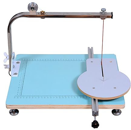 Table De Découpe De Mousse À Fil Chauffant, Coupe-fil Chaud De Bureau Avec Dimensions Et Degrés, Température Réglable, Pour Couper, Façonner Et Graver La Mousse De Polystyrène Et Autres Matériaux