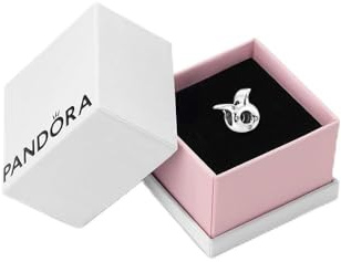 PANDORA Moments, Sparkling Taurus Zodiac Charm, Gift Box | Sterling Silver Zodiac Dangle Charm, Cubic Zirconia One Side, Beads and Stars Reverse, for Moments Bracelets