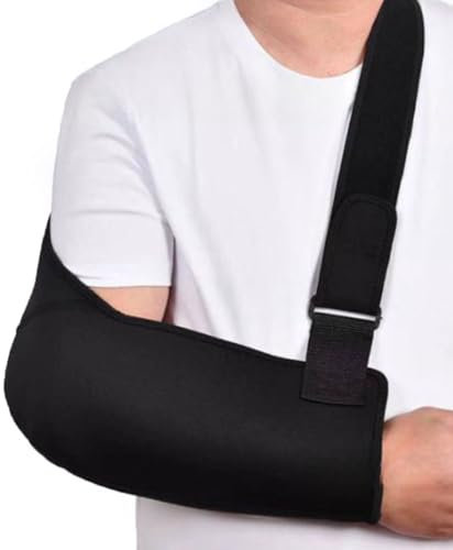 Oaygat Universal Arm Sling for Shoulder Injury Adjustable Arm Support Strap for Broken Wrist, Elbow, Dislocated Shoulder Support Brace for Broken Wrist Shoulder Immobilizer for Left and Right