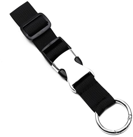 ZOUIQSS Gepäckgurte zum Hinzufügen Einer Tasche, Jackengreifer, Gepäckgurte, Gepäckkoffer für Reisegürtelgepäck mit Schnalle, verstellbares Gepäckzubehör(schwarz)
