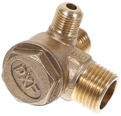 NULYLU Machine Check Valve for Air Compressor Pressure Valves Brass for Compressor and Pneumatic Accessories