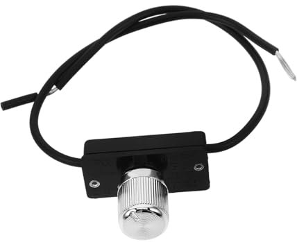 Artibetter Rotary Control Switch Knob Replacement Brass Switch for Water Heater User-Friendly for Juicer and Household Devices