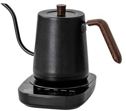 SiaBiced Bouilloire électrique pour Café et Thé, Modèle Léger, Idéale pour Restaurants, Noir
