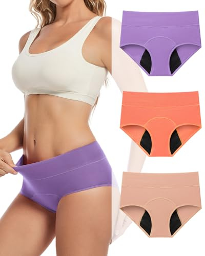 Gladbecke Period Pants for Women, Leak Protection Period Underwear