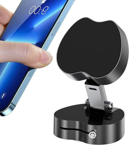 Supporto magnetico per cellulare con – Supporto magnetico pieghevole per auto con – per auto per camion cruscotto consegna video GPS ufficio viaggi