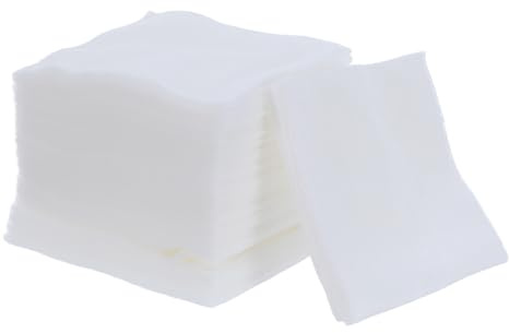 Cabilock Make Up Entferner Pads und Vliesstoff Weiche 240 Quadratische Kosmetik Wattepads mit Tragbarer Kasten Sanfte Gesichtsreinigung für Wiederverwendbar Unterwegs