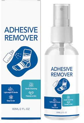 Adhesive Remover Spray for Skin 60ML Glue Removal | Skin Tape Remover for Men Women Family Grandparent Friend Sticker Film Patch