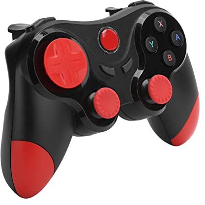 Yctze Gamepad Wireless Bluetooth, Controller di Gioco Ergonomico, Controller di Connessione Bluetooth 3.0 per Telefoni, Tablet, e Computer