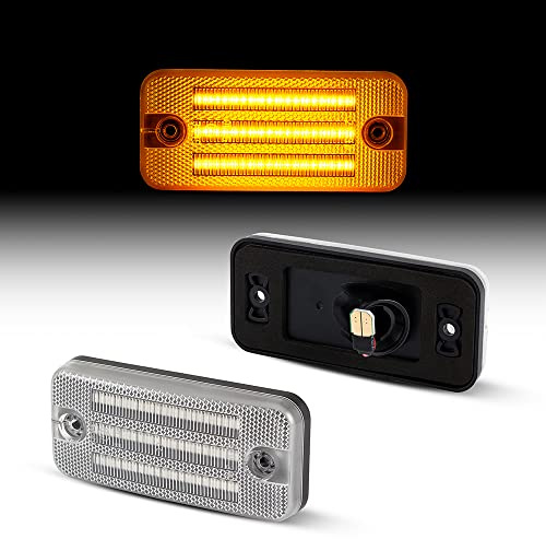 Recambo LED Kennzeichenbeleuchtung mit E-Zulassung | Plug & Play | CanBus - Fehlerfrei | SMD Nummernschildbeleuchtung kompatibel für Fiat Ducato | Typ 250 | BJ ab 2006> | KLARGLAS