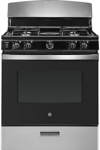 GE® 30 Free-Standing Gas Range, Stainless Steel