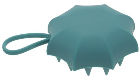 HEALEEP Silikon Kopfhaut Massagebürste Mit Peeling-funktion Für Haarwaschung Zur Durchblutungsförderung Und Gründlichen Kopfhautreinigung Geeignet Für Nass Und Trockenanwendung