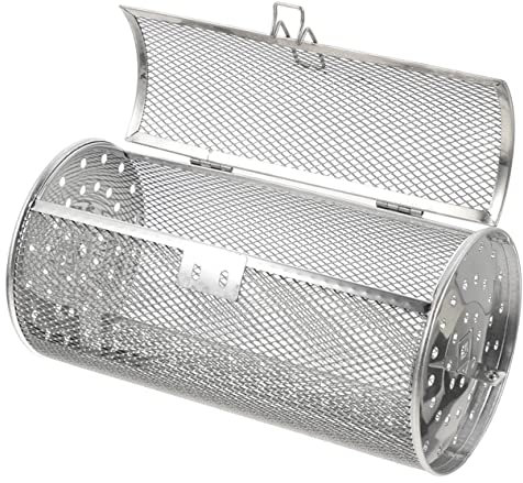 SUPVOX Rotating Grill Stainless Steel Rotisserie Chicken Basket Oven Accessories for Baking Bbq in Kitchen