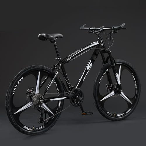 Mountainbike 27,5 Zoll 30 Gang Carbonstahlrahmen Stoßdämpfende Scheibenbremsen Geeignet für Jugendliche und Erwachsene Im Gelände C1,24-inch 21-Speed