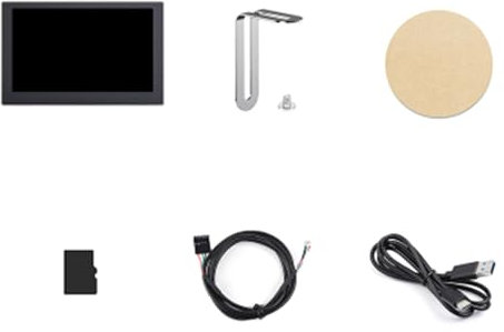 OAJABBGE 5 pollici USB Computer Case Secondario Schermo IPS Display Funzione Registrazione Macchina Rullo Connettore Tipc Per Gaming Station