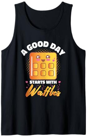 Cute Waffles Apparel For Boys And Girls Waffle Maker Tank Top