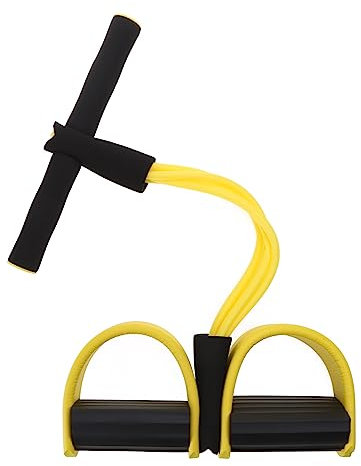 Pedal-Widerstandsband, Bodybuilding, Expander, elastisches Zugseil, Fitness, Sit-Up-Übung für Bauch, Taille, Armdehnung, Sit-Up-Hilfe, Saugnapf