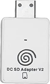 Haofy Lecteur de Cartes Plug and Play pour Dreamcast avec Indicateur LED, Mémoire 128 Go, adapté à Dreamcast