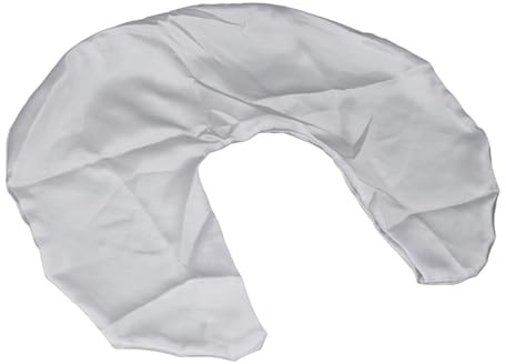 Yinhing Fodera per Cuscino da Allattamento in Raso, Morbida Fodera Lavabile e Traspirante, Compatibile con la Maggior Parte dei Cuscini da Allattamento, Delicata Sulla Pelle e Confortevole per (GRAY)