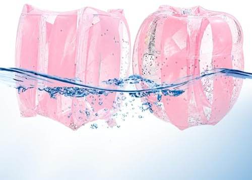 Uppblåsbara simarmband PVC justerbara uppblåsbara träningshjälpmedel | Barn, vuxna, simringar och simvingar för vuxna familjer flickor kvinnor män