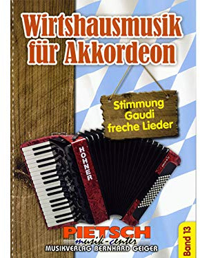 Wirtshausmusik für Akkordeon - Band 13
