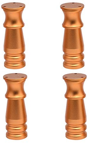 ZXCASDF Tischbein Haarnadel Tischbeine Hairpin Legs Haarnadelbeine Möbelbein Tischgestell Tischkufen Für Esstisch Couchtisch Schreibtisch Kaffeetisch 4Er Set,Gold,15cm/5.91in