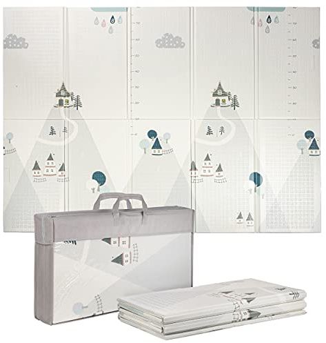 ONVAYA® Spielmatte für Babys & Kinder | Krabbelmatte faltbar | Bodenmatte für Kinderzimmer & Outdoor | Babymatte aus Schaumstoff | 150 x 200 cm | Spielteppich abwaschbar | rutschfest | schadstofffrei