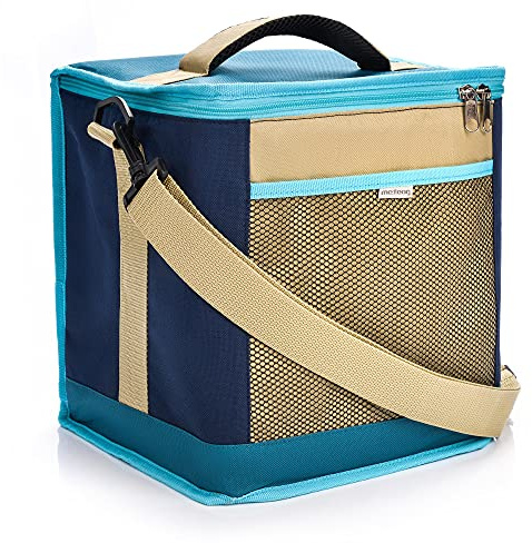 meteor Ice-Chest kylväska 36 x 25 x 33 cm isolerad väska lunchväska kylbox picknickväska EIS campingväska picknicktashe utomhus resa tashe