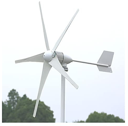 PAKLIF Aerogenerador El generador de turbinas eólicas de 1KW 24V 48V for Uso en el hogar Incluye el Controlador de Carga Gratuito Generador de turbina eólica (Size : 3 Blades, Color : 48V_1000W)
