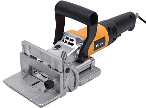 WindWilder Professional Flachdübelfräse 760W Nutenfräse Lamellofräse Abricht Holzverarbeitung 11600RPM 220V, 0-90° Winkel & 0-18mm Tiefe & 0-22mm Höheneinstellung