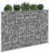 BaraSh Gabbione Letto Rialzato Trapezio Acciaio Zincato 150x20x100 cm,Gabbione Letto Rialzato da Giardino,Gabbione Letto Rialzato(SPU:145654)
