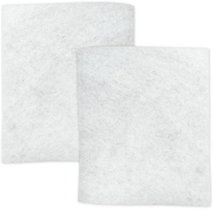 Dunstabzugshaube Filter 2 Stück 57x47 cm Zuschneidbar Extra Stark 10mm - Universell Einsetzbarer Dunstabzug Mit Filtermatte im 2er Pack