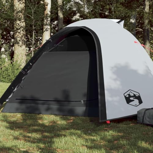 Annlera Campingzelt 4 Personen Weiß, verdunkelnd Familienzelt Outwell Zelt Reisezelt Zelt für Trekking Camping Outdoor Rundum Wasserabweisendes Design 267x272x145 cm