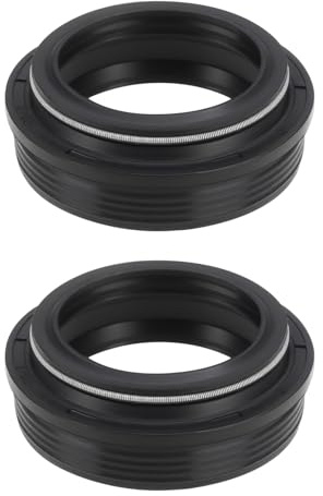 Be In Your Mind 2PCS 28mm Bicycle Front Fork Wiper Dust Seal Ring FAA125-40 Front Fork Standpipe Repair Parts Compatible with SR Suntour XCT SF9 NCX/SF13 CR8V 28.6 x 40mm