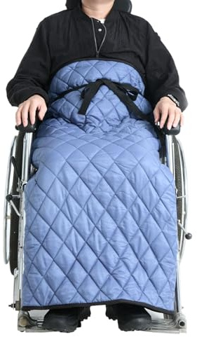 LPRYAO Manta para Silla de Ruedas | Manta Invernal de Tres Capas y Gruesa para Adultos, Manta para Piernas y Rodillas | Manta para Usuarios de Silla de Ruedas | Ajuste Universal para Sillas de Ruedas