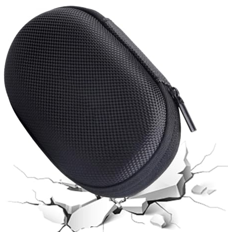 Étui pour écouteurs - étui durable pour écouteurs avec mousqueton, support pour écouteurs antichoc | étui rigide pour écouteurs sans fil, adapté aux voyages, résistant aux G