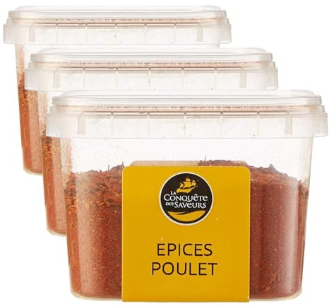 La Conquête des Saveurs Mélange Poulet 75 g (Lot de 3)