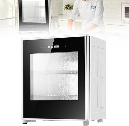 ZephyrGlow Bread Proofing Machine with Humidity & Temperature Controls, Electric Dough Proofer for Commercial & Home Use, 24-Hour Timer Function,40L