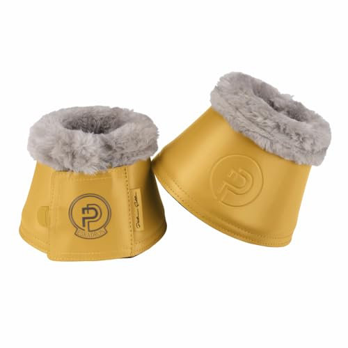 Eskadron Sprungglocken Softslate Faux Fur golden Yellow Platinum 2025, Größe:M