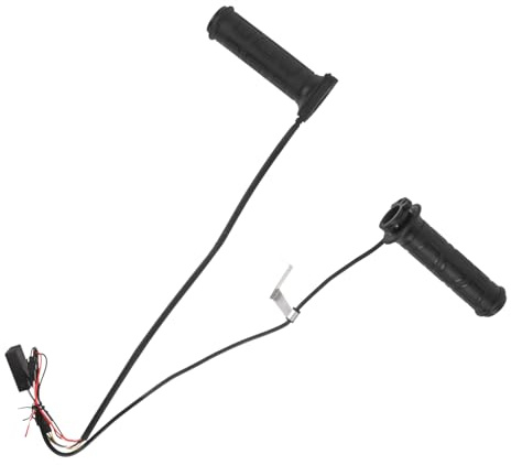 TIDTALEO 1Par Puños Calefactables para Motocicleta Temperatura Empuñaduras Calentadas para Conducción Cálida Invierno Diseño Elegante y Instalación