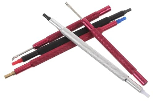 NIYANGLE Outil de Réparation de Montre Poussoir de Pression Aiguille Extracteur de Ressort Outil de Retrait de Goupille de Bracelet Kit pour Entretien de Montre-Bracelet