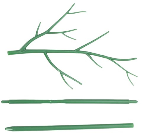 SEWACC Tuteur pour Plantes en Pot 100 CM en Plastique Rigide PP Support de Fourche D’Arbre Treillis pour Jardin Balcon et Plantes Grimpantes Support Stable pour Fleurs et Tiges