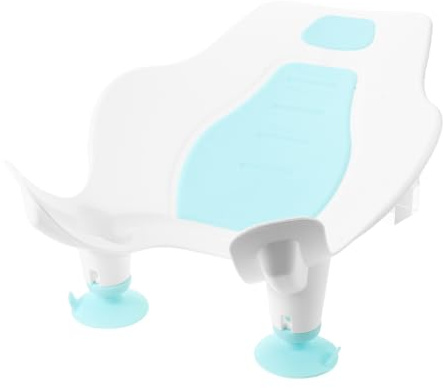 Tragbarer Babybadewannensitz für Neugeborene und Kinder, Antirutsch | Pp und Tpe, für Zuhause und Reisen, 53cm Format, Waschsitz zum Sitzen und Liegen