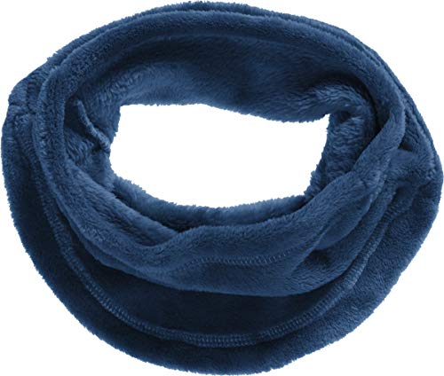 Playshoes Unisex Kinder Fleece-Schlauchschal Winter-Schal, marine Kuschelfleece, one size