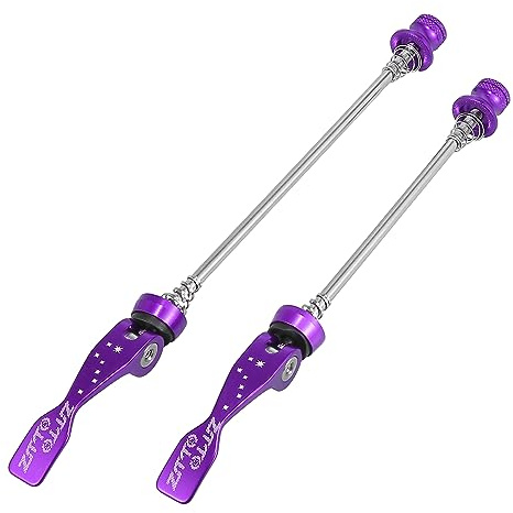 X AUTOHAUX 2pcs Mountain Bike Quick Release Lever Skewer Axle Wheel Hub